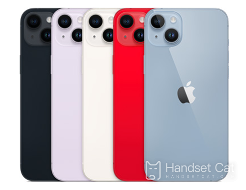 How many colors are available for iPhone 14 Plus