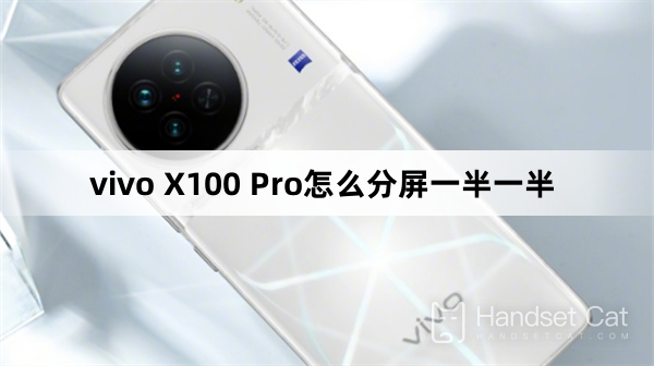 vivo X100 Proで画面を半分に分割する方法