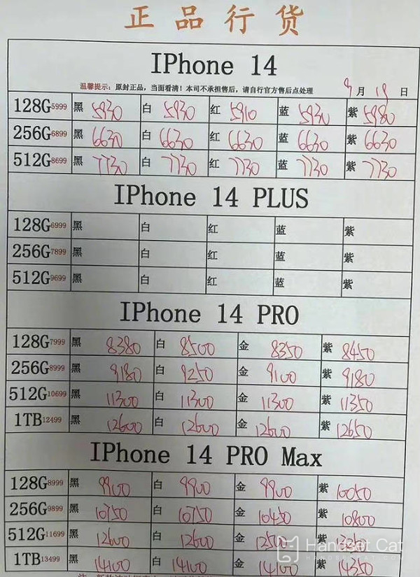 iPhone 14系列已跌近千元價格，纔開售幾天就就崩盤了？
