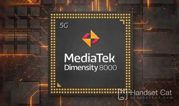Chip iterativo da série Dimensity 8 exposto, usando processo de 4 nm, desempenho geral melhorado