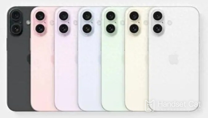 How many colors are available for iPhone 16?