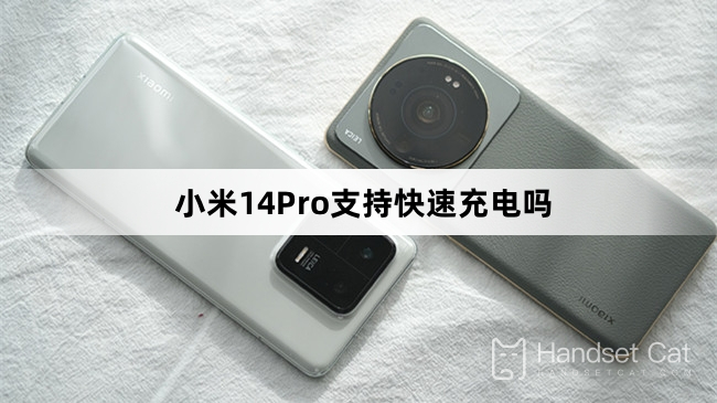 Does Xiaomi 14Pro support fast charging?