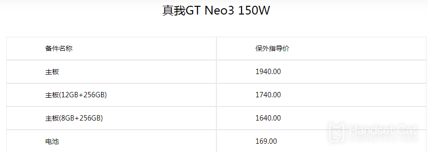 真我Realme GT NEO3 火影限定版電池更換價格介紹