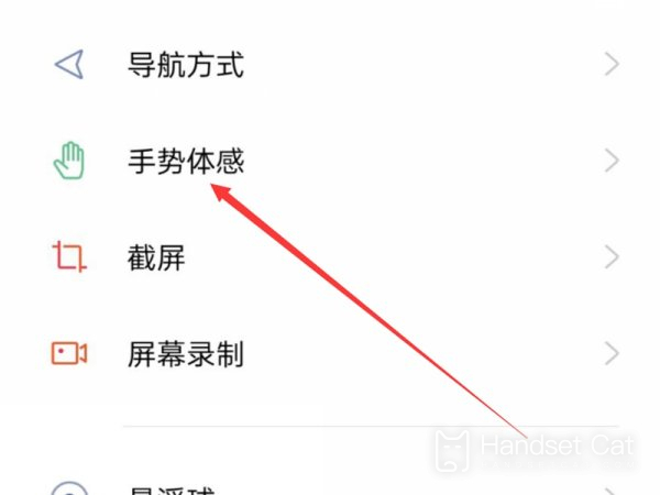 oporeno11のジェスチャー機能の設定方法