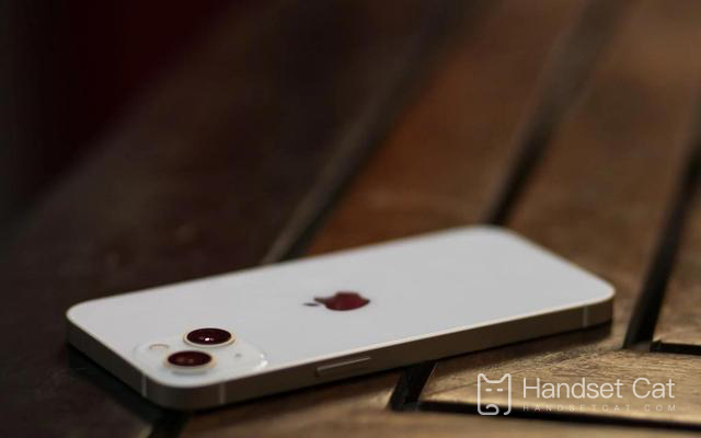 iPhone 13 mini 왼쪽 상단 버튼의 용도는 무엇인가요?