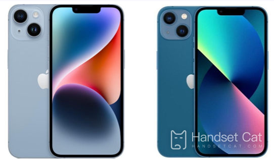 Comparaison de l'apparence des Apple 14 et 13