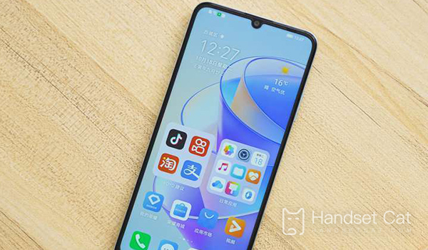 How to set up the information screen display on Honor Play 50Plus