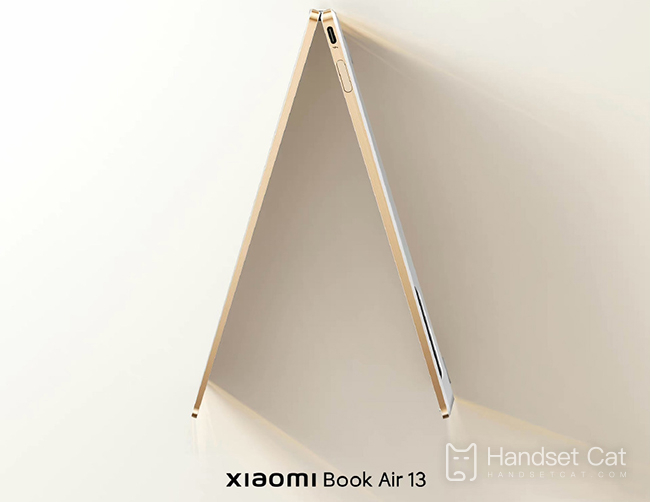 Pure white gold wire! Xiaomi's latest notebook Air 13 officially launched