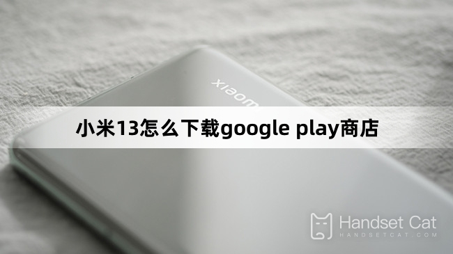 Xiaomi 13에서 Google Play 스토어를 다운로드하는 방법