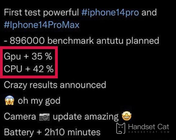 What are the scores of iPhone 14 Pro