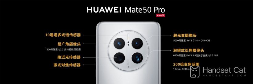 華爲 Mate50系列影像配置公佈，最高支持10檔可變光圈！
