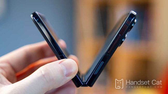 The latest model of the first folding mobile phone may be launched in the second half of the year