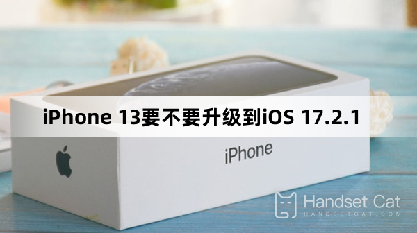iPhone 13을 iOS 17.2.1로 업그레이드해야 합니까?
