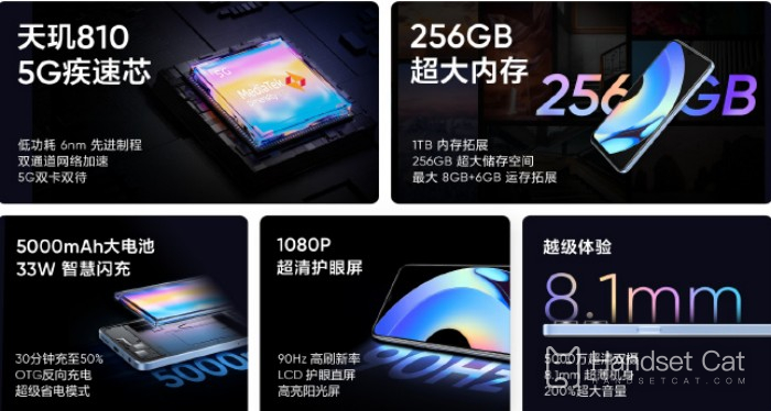 Realme 10S เปิดตัวพร้อมหน่วยความจำขนาดใหญ่ 256GB ในราคาเพียง 1,099 หยวน