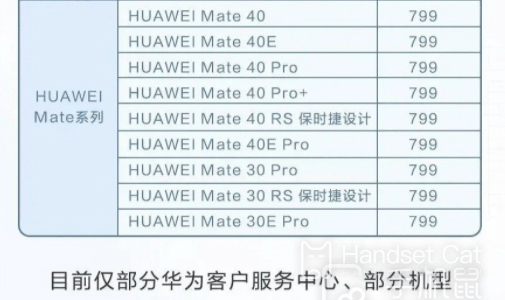 Huawei Mate 40E를 Kunlun 유리로 업그레이드하는 데 비용이 얼마나 드나요?