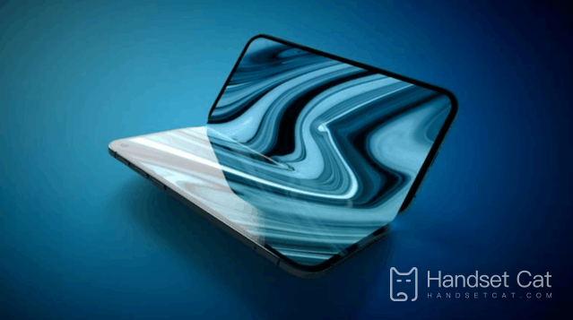 The appearance of iPhone folding screen is exposed! Everything from horizontal to vertical