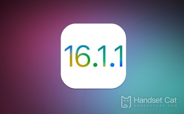 iOS 16.1.1 공식 버전 업데이트가 일시 중단되었다고 표시되는 이유는 무엇입니까?