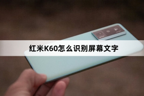 Redmi K60で画面テキストを認識する方法