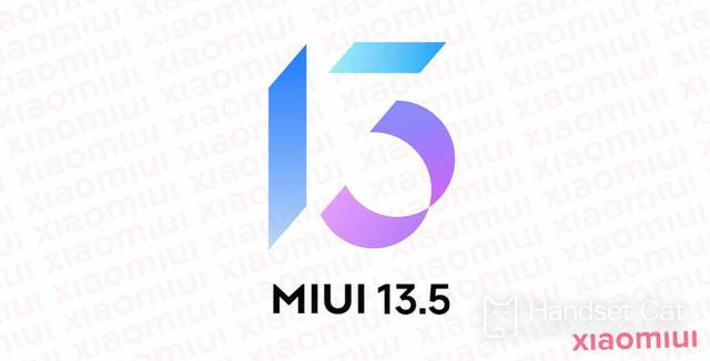 The new version of MIUI13.5 is coming, and the logo may be changed or new functions will be launched!