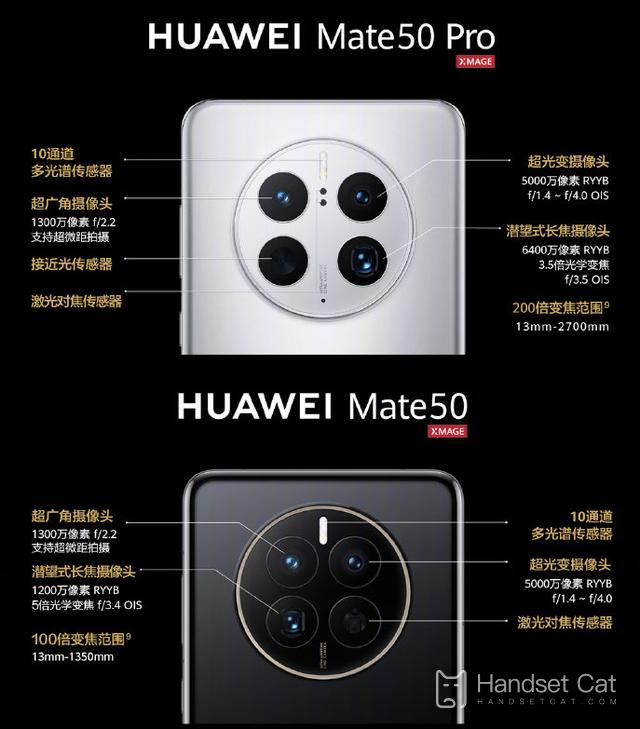 Cái nào tốt hơn, Huawei mate 50 pro hay Huawei mate 50?