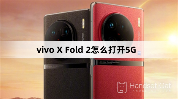 How to turn on 5G in vivo X Fold 2