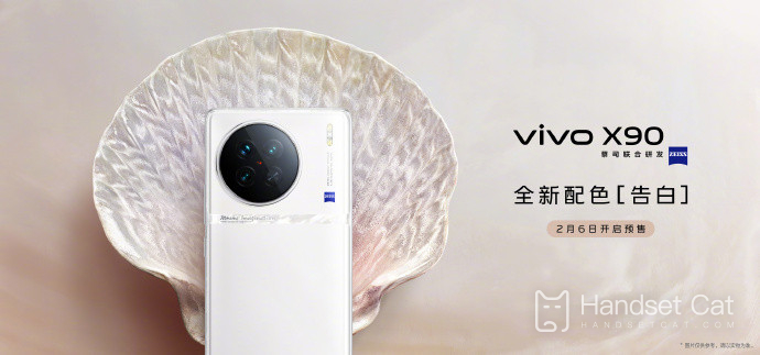 Vivo X90 is in a new color, and the Valentine's Day 
