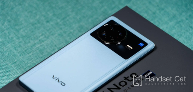 La coque arrière du Vivo X Note est-elle en cuir uni ?