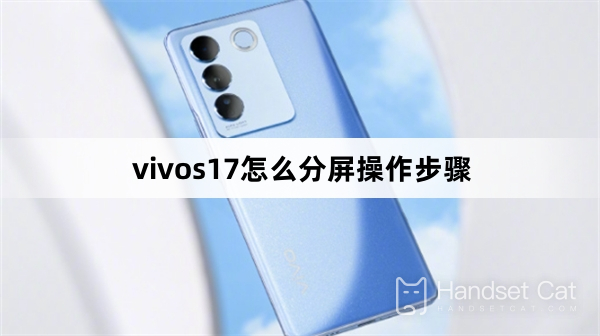 ขั้นตอนการทำงานของการแบ่งหน้าจอใน vivos17