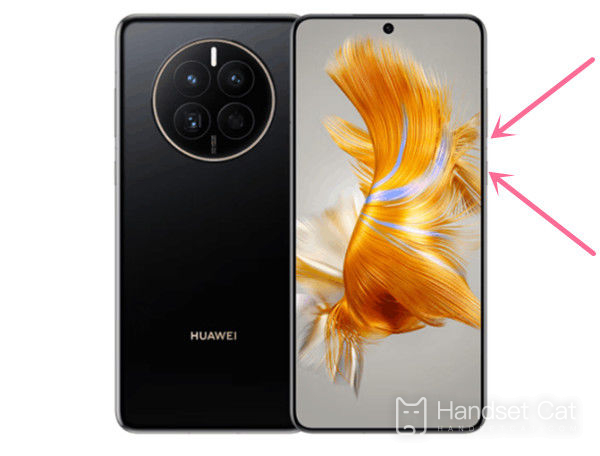 How to take screenshots of Huawei mate60pro