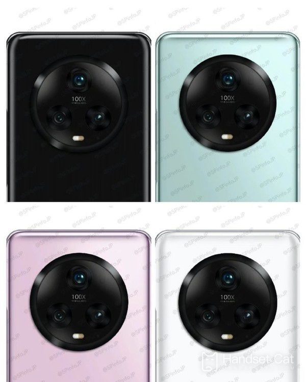 Honor Magic 5 시리즈 렌더링 노출: 새로운 핑크 색상과 100배 렌즈 줌!