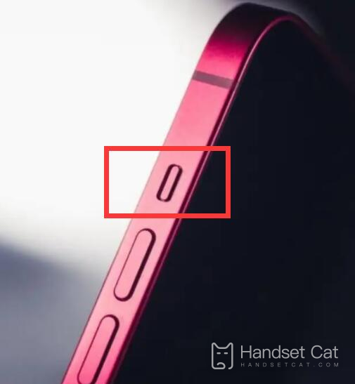 iPhone13promax के बाईं ओर शीर्ष बटन किसके लिए है?