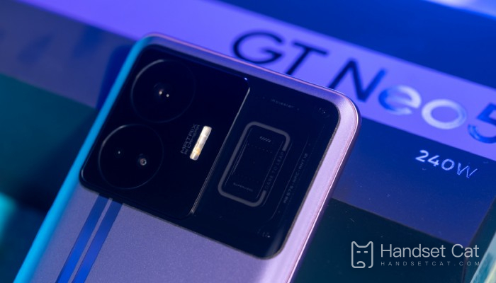 Realme GT Neo5 충전 인터페이스 소개