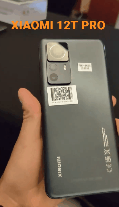 Xiaomi 12T real machine leaks, and its appearance is consistent with K50 Premium