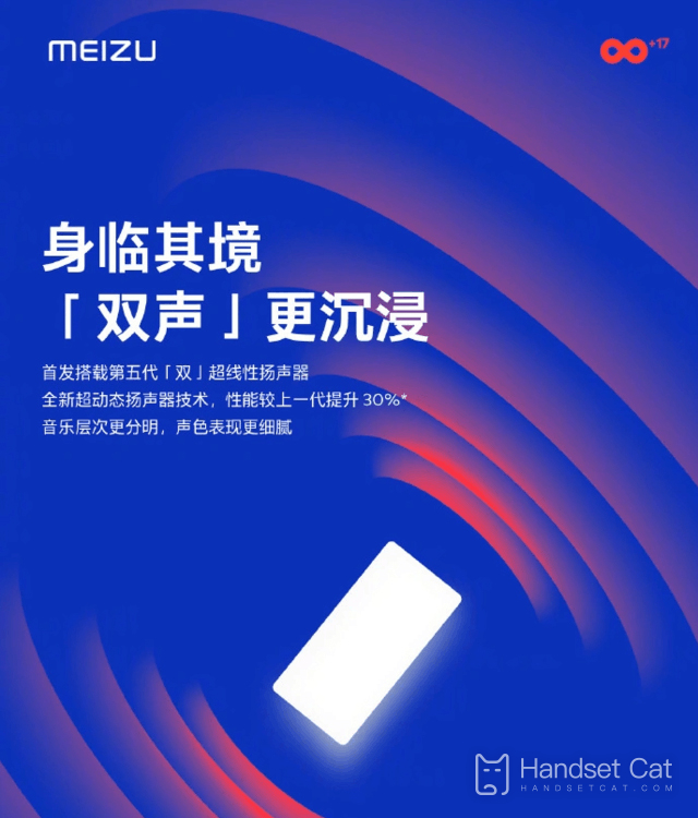 Meizu 20-Serie neue Aufwärmrunde!Offiziell angekündigt, dass es erstmals mit Dual-Super-Linear-Lautsprechern der fünften Generation ausgestattet sein wird