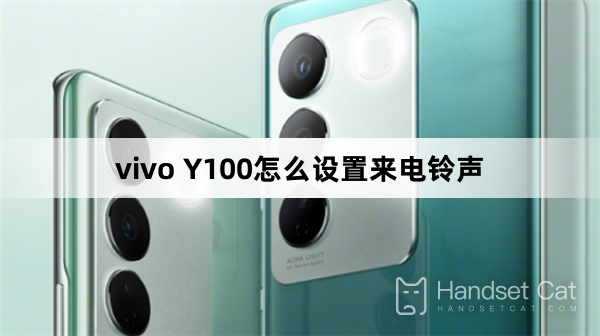 vivo Y100怎麼設定來電鈴聲