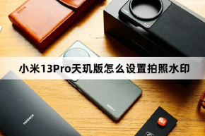 Xiaomi 13Pro Dimensity Edition에서 사진 워터마크를 설정하는 방법