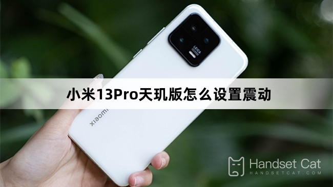 Xiaomi Mi 13 Pro Dimensity Editionで振動を設定する方法
