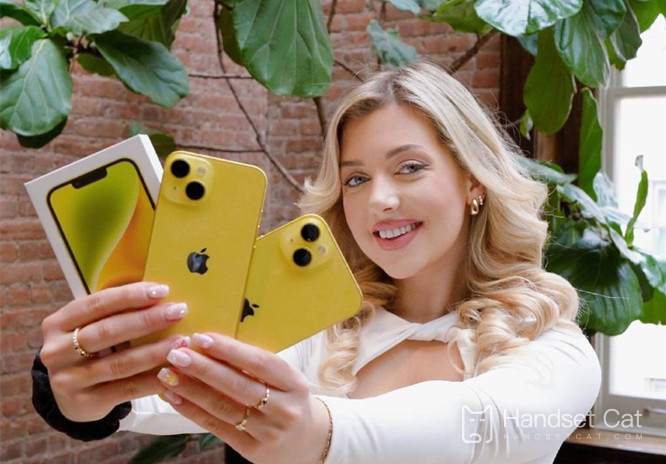 The yellow version of iPhone 14 is coming. It actually looks good!