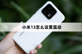 How to set vibration on Xiaomi Mi 13