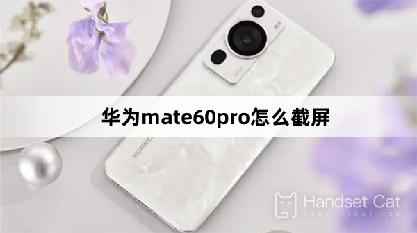 華為mate60pro截圖方法