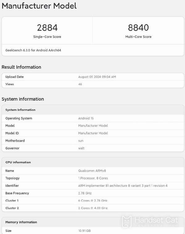 Benchmark Qualcomm Snapdragon 8 Gen4 exposé, score monocœur proche de celui d'Apple A17 Pro