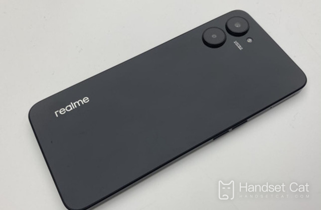 How does Realme V20 hide mobile software