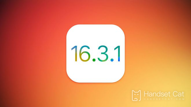 iOS 16.3.1 अद्यतन सामग्री परिचय