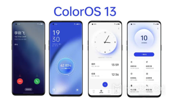 введение в содержание обновления Coloros 13