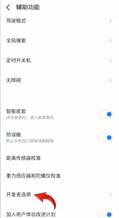 Meizu 18X ingresa al tutorial en modo desarrollador