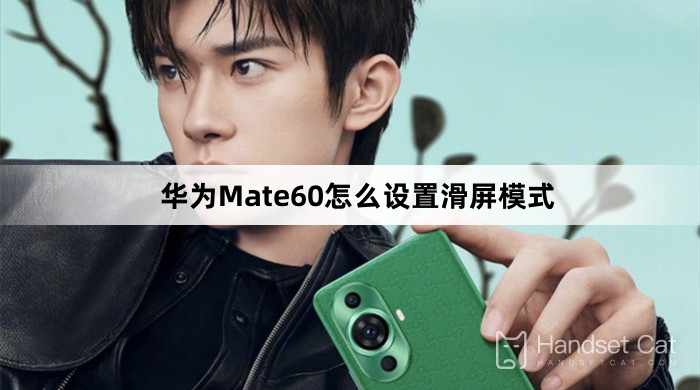 How to set sliding screen mode on Huawei Mate60