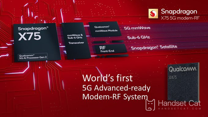 Qualcomm เปิดตัวชิปเบสแบนด์ Snapdragon X75 5G อย่างเป็นทางการ: ชุดแรกรองรับ 