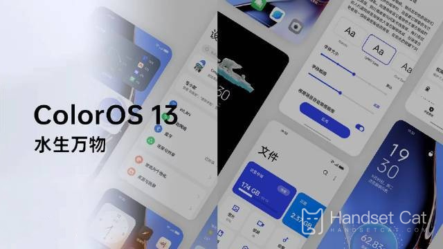 What is the reason for the failure to update the official version of ColorOS 13