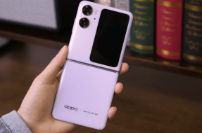 How to set desktop weather for OPPO Find N2 Flip