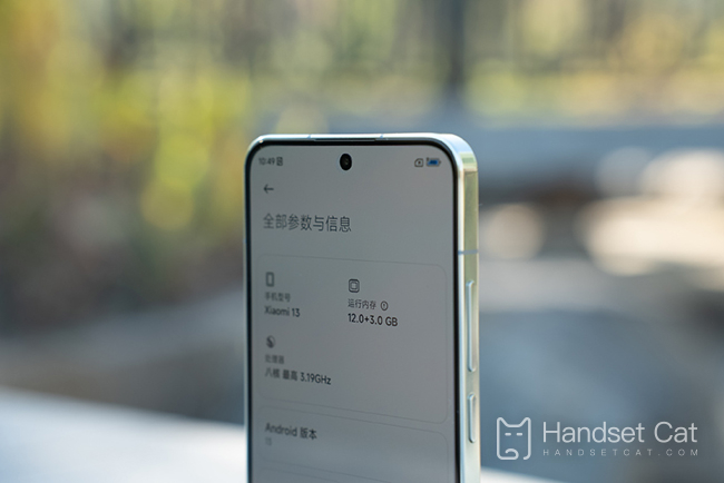 Is Xiaomi 13 an E6 screen